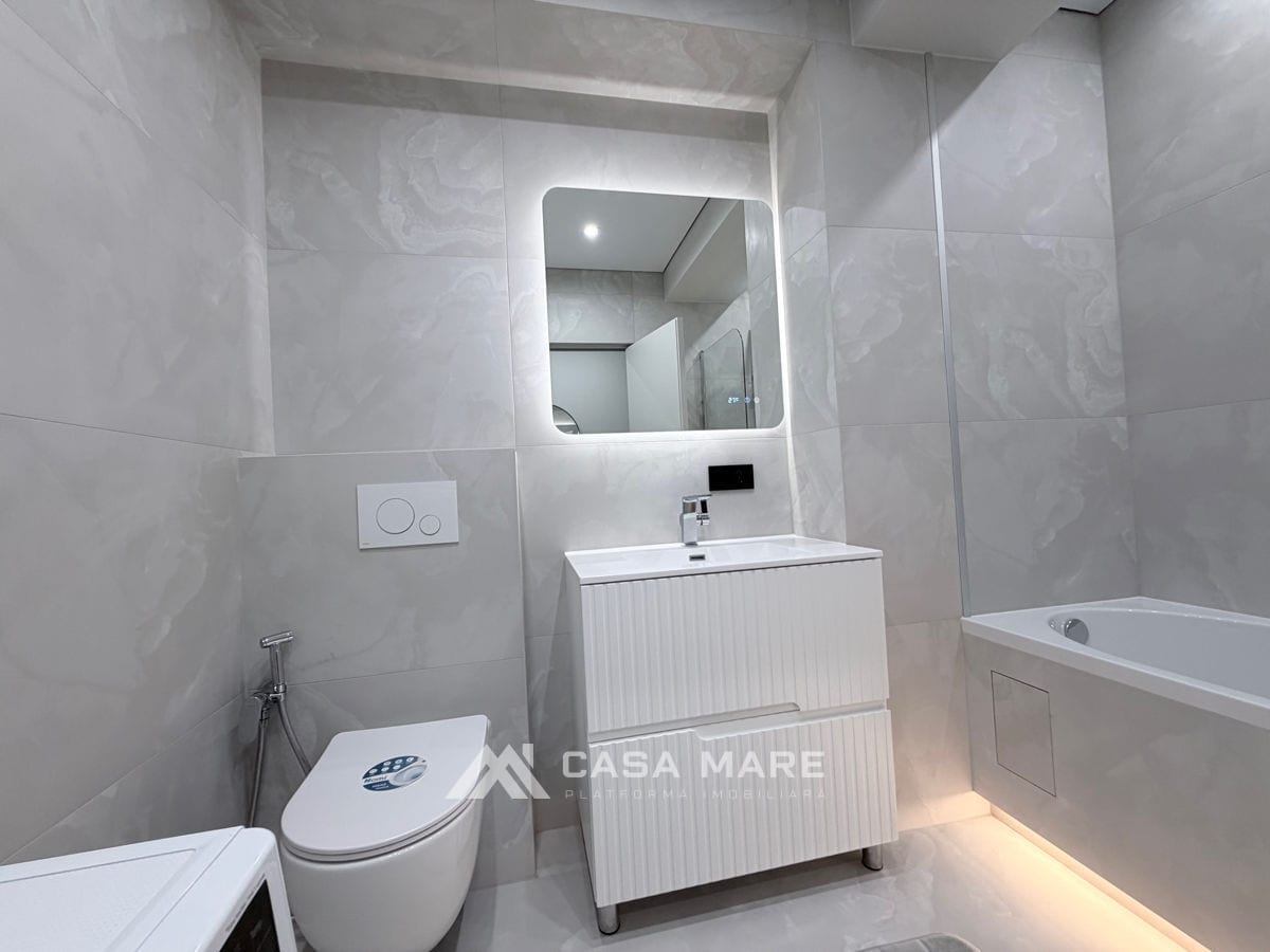 1-комнатная квартира, 53 м², Телецентр, Кишинёв 8