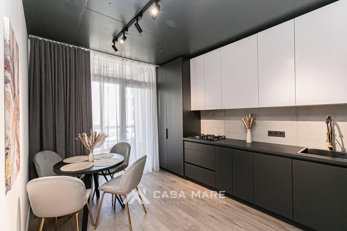 1-комнатная квартира, 48 м², Ботаника, Кишинёв 4