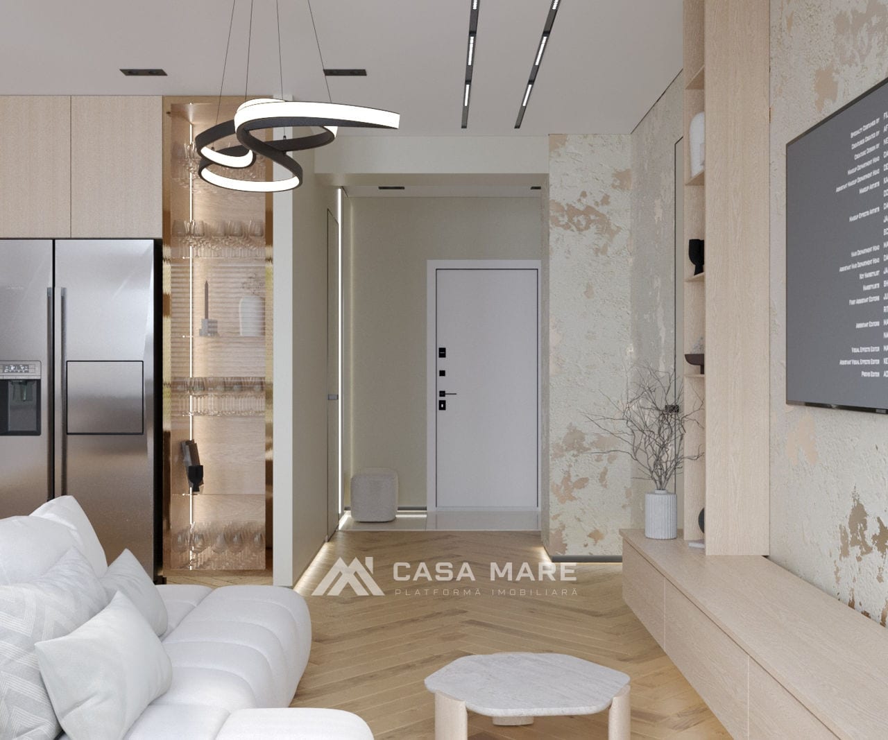 2-комнатная квартира, 64 м², Ботаника, Кишинёв 10