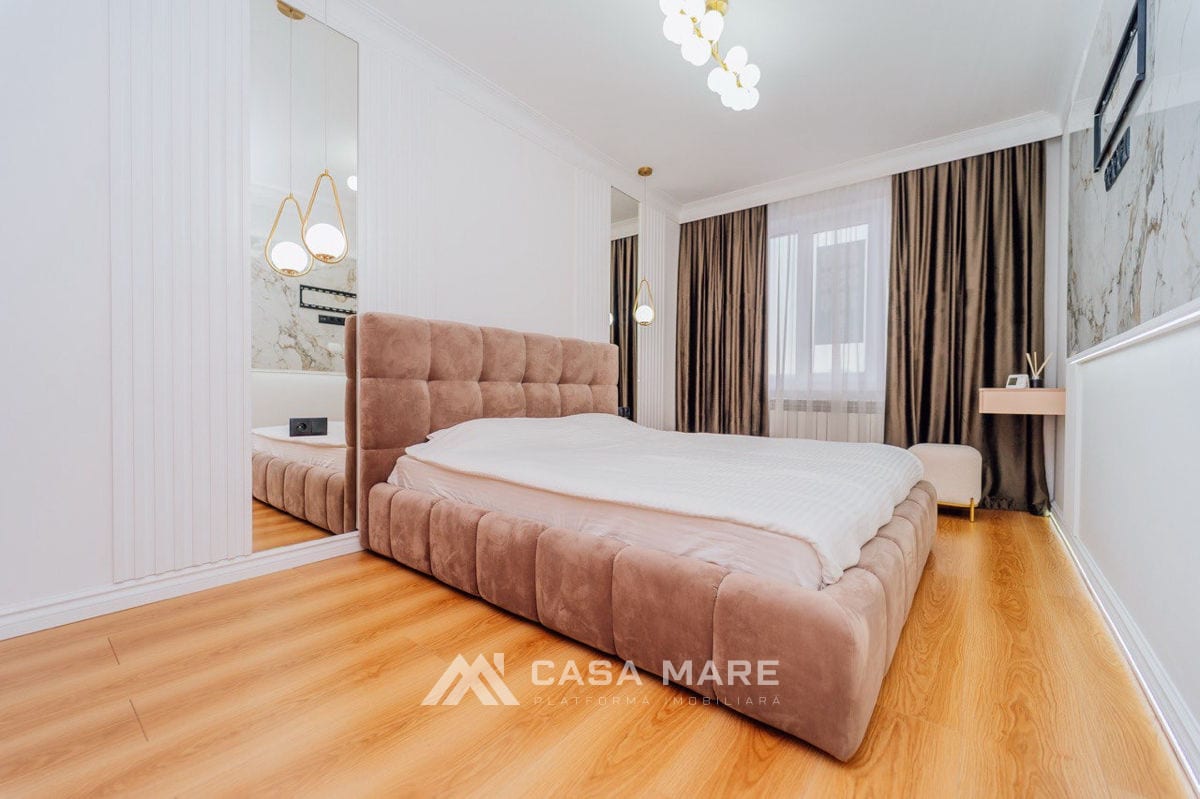 Apartament cu 2 camere, 72 m², Buiucani, Chișinău 2