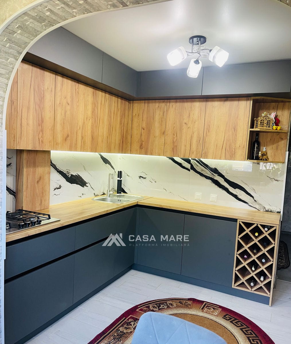 3-комнатная квартира, 74 м², 10 cartier, Bălți 5
