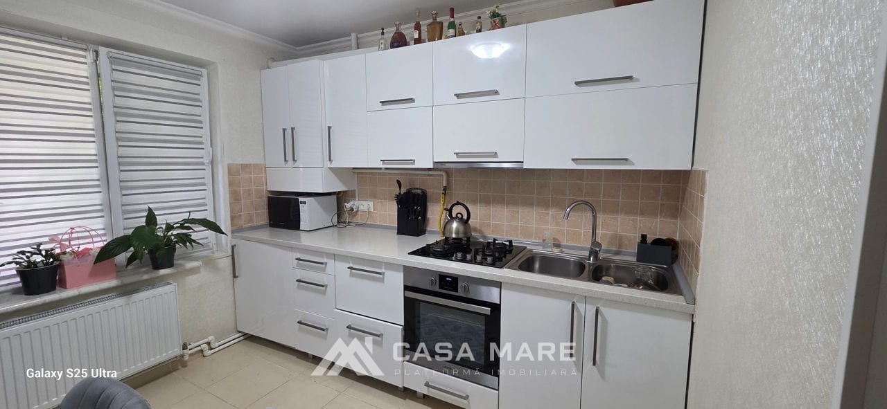 2-комнатная квартира, 53 м², Чеканы, Кишинёв 4