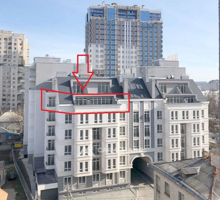 Apartament cu 3 camere, 143 m², Centru, Chișinău 10