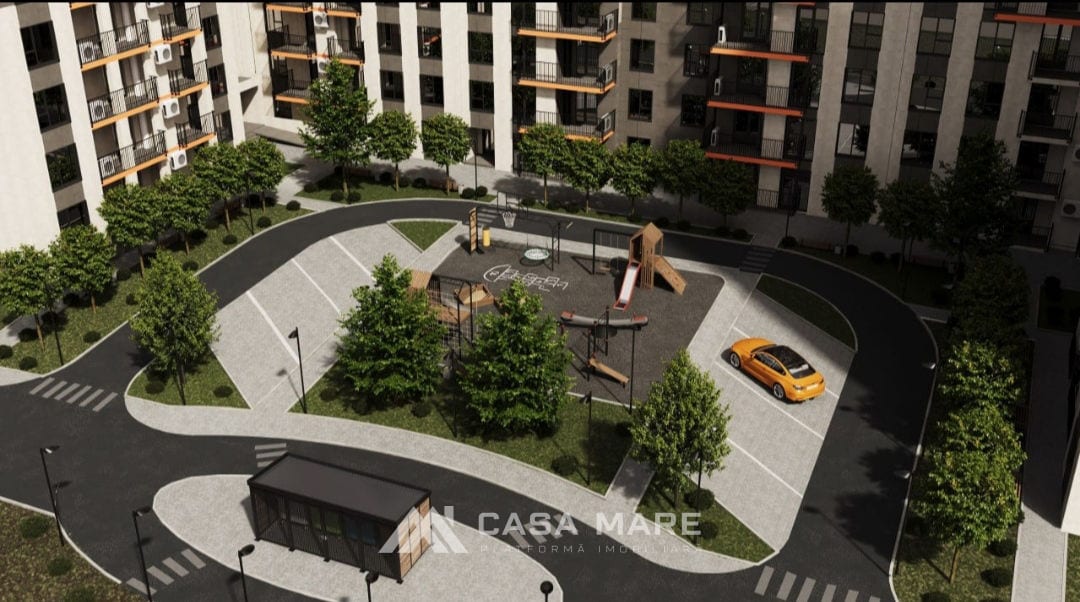 1-комнатная квартира, 47 м², Дурлешты 4
