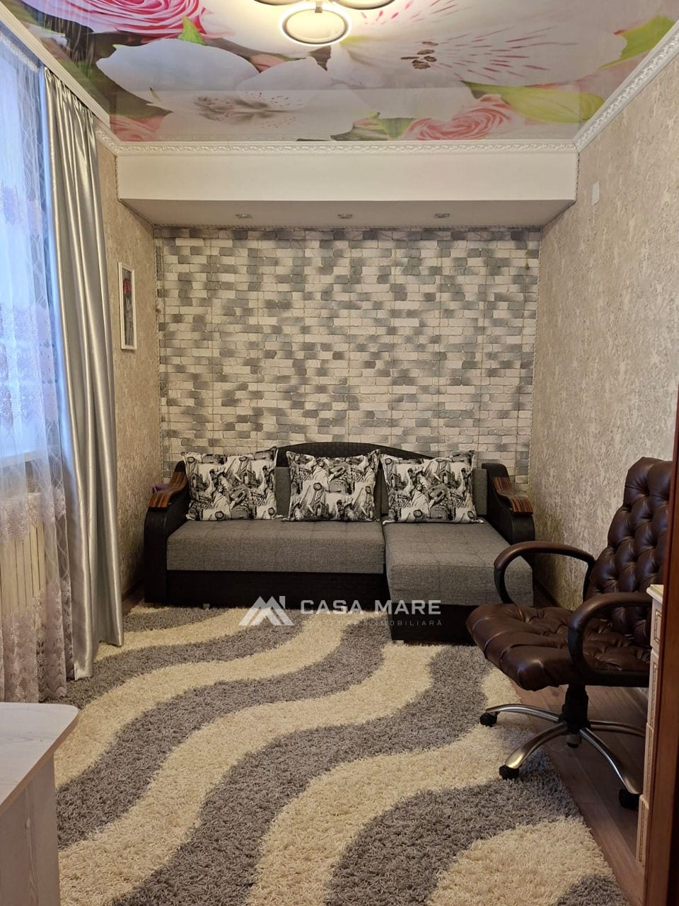 2-комнатная квартира, 48 м², 6 cartier, Bălți 2