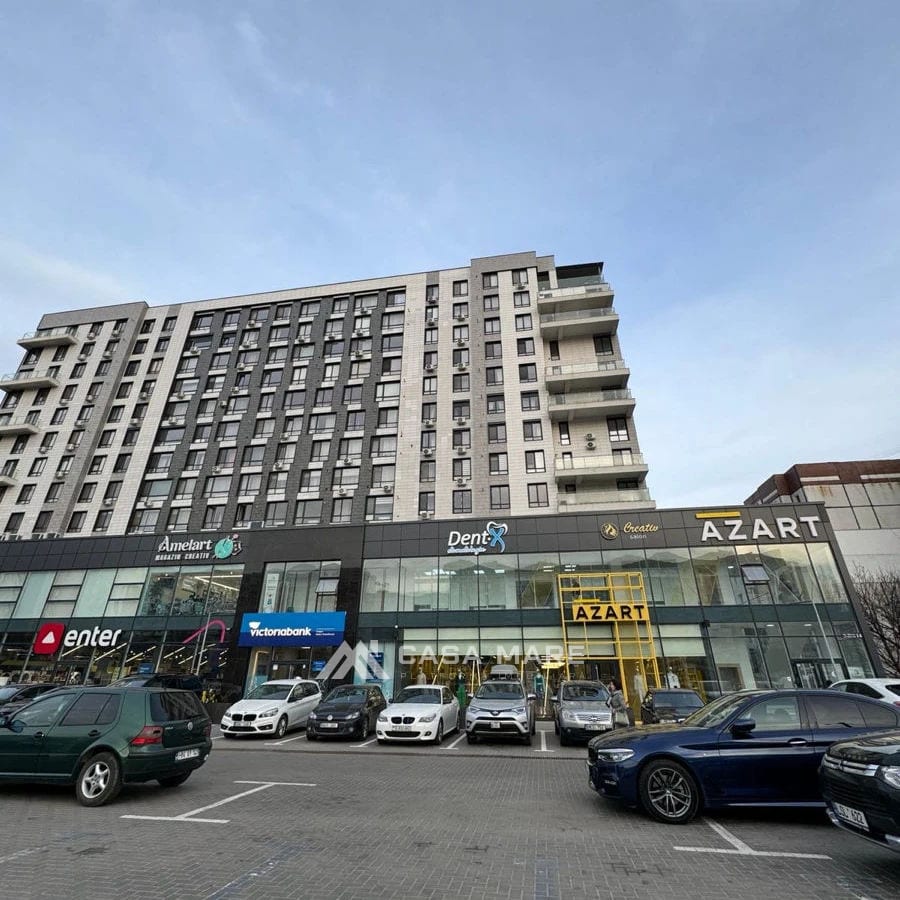 2-комнатная квартира, 58 м², Чеканы, Кишинёв 1