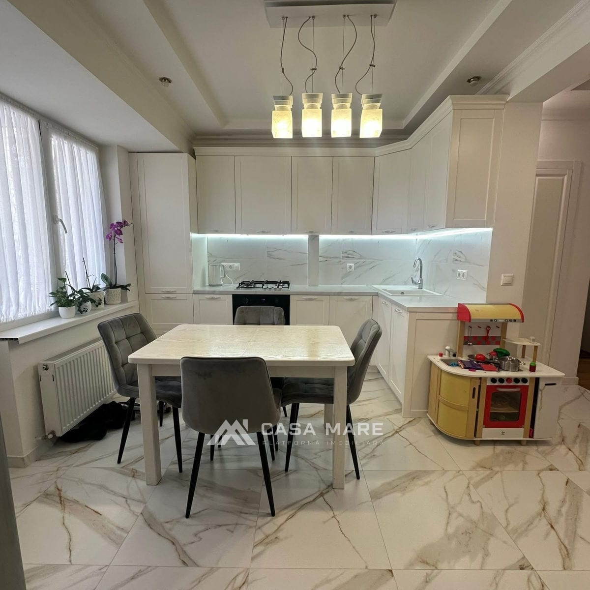 3-комнатная квартира, 75 м², Буюканы, Кишинёв 6