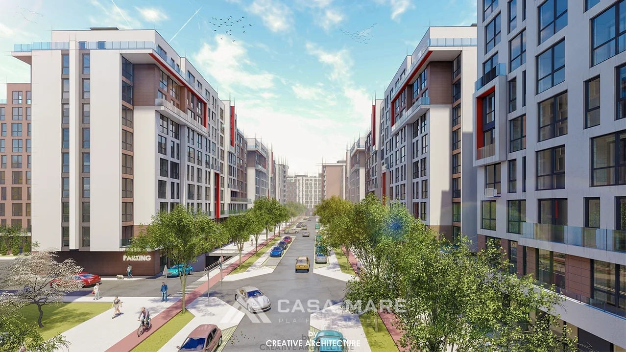 Apartament, 45 m², Telecentru, Chișinău 2