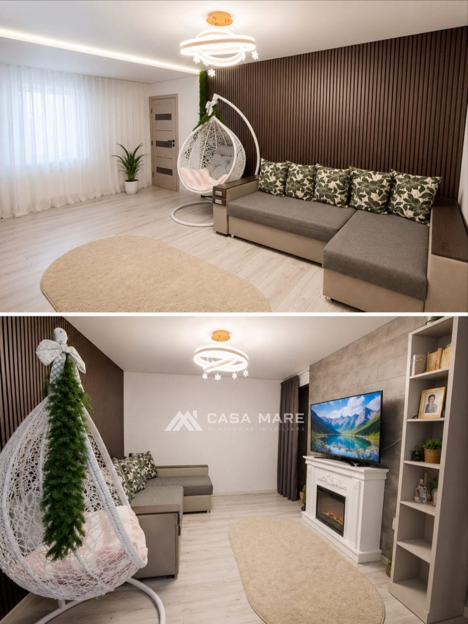 1-комнатная квартира, 46 м², Ботаника, Кишинёв 2