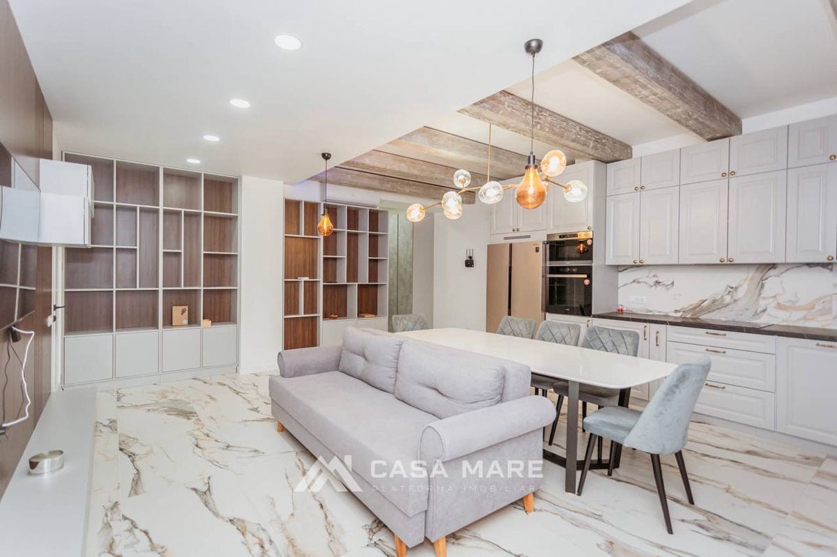 2-комнатная квартира, 90 м², Центр, Кишинёв 2