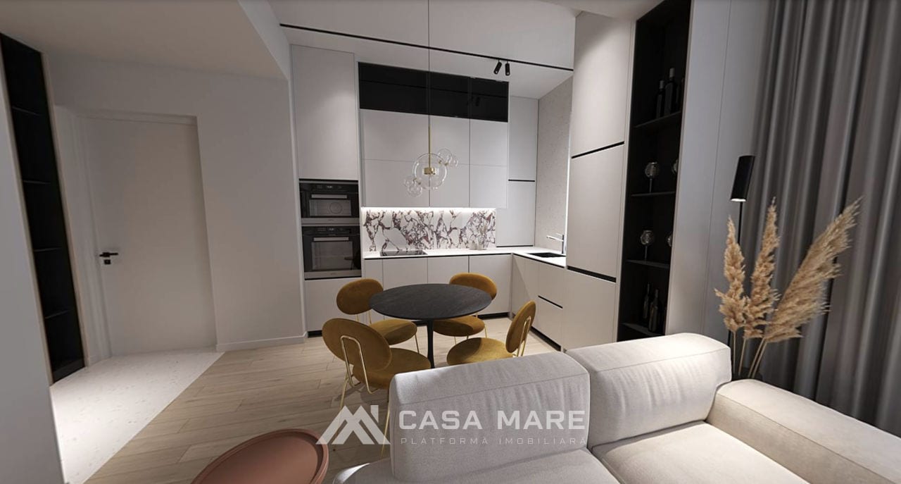 2-комнатная квартира, 46 м², Рышкановка, Кишинёв 3