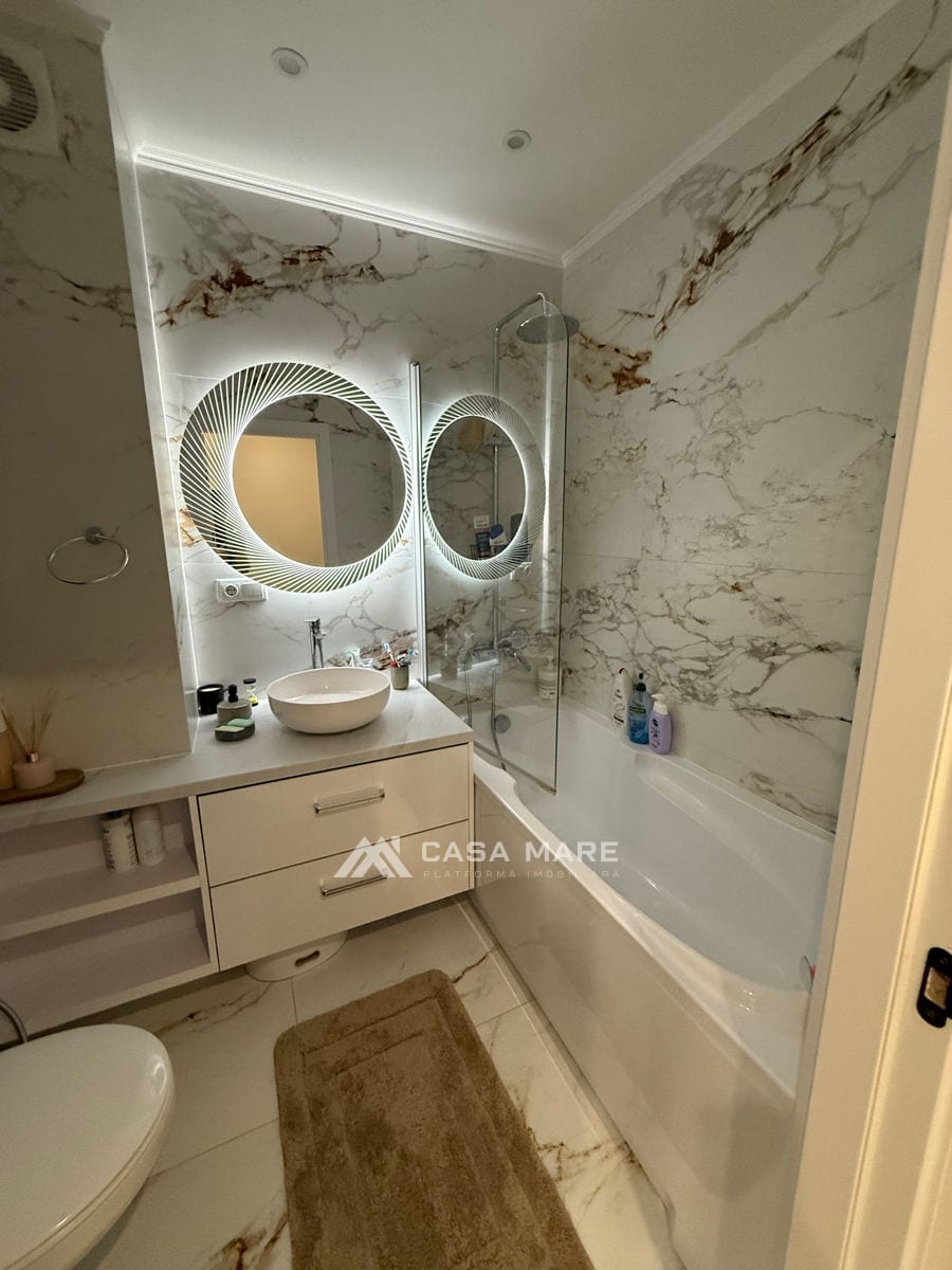 3-комнатная квартира, 78 м², Рышкановка, Кишинёв 8
