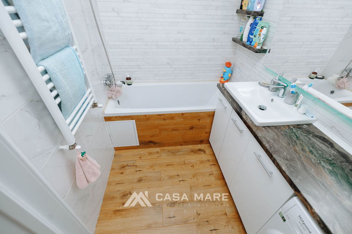2-комнатная квартира, 55 м², Чеканы, Кишинёв 10