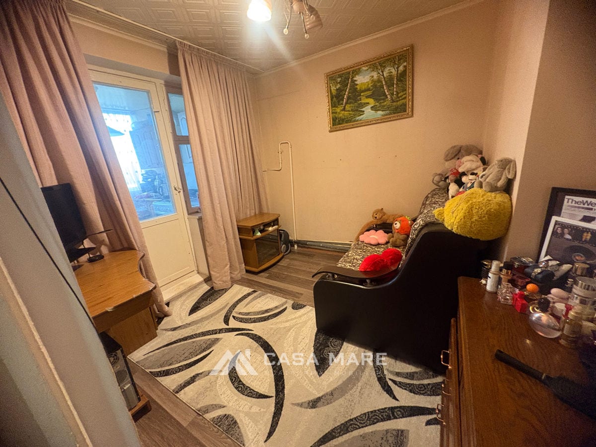 1-комнатная квартира, 40 м², Чеканы, Кишинёв 2