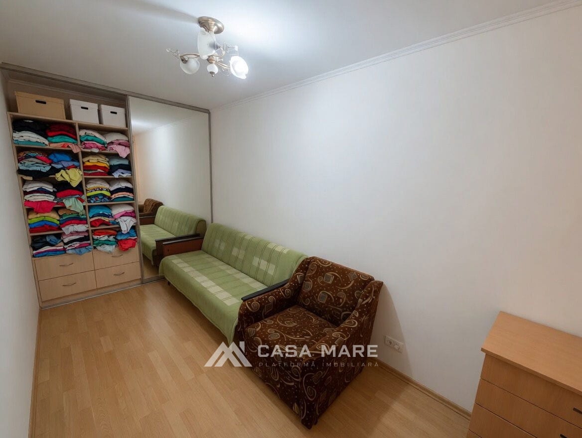 2-комнатная квартира, 38 м², Старая Почта, Кишинёв 3