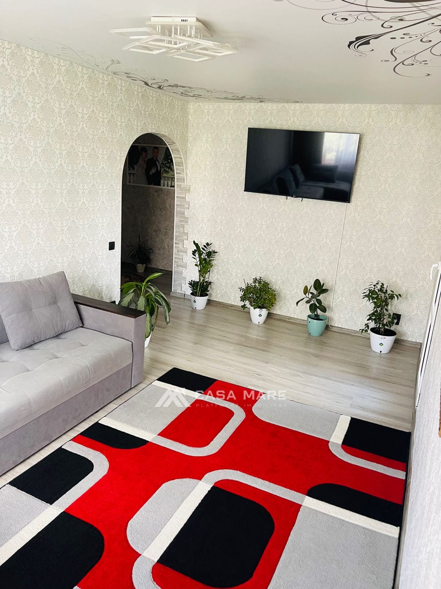 3-комнатная квартира, 74 м², 10 cartier, Bălți 3