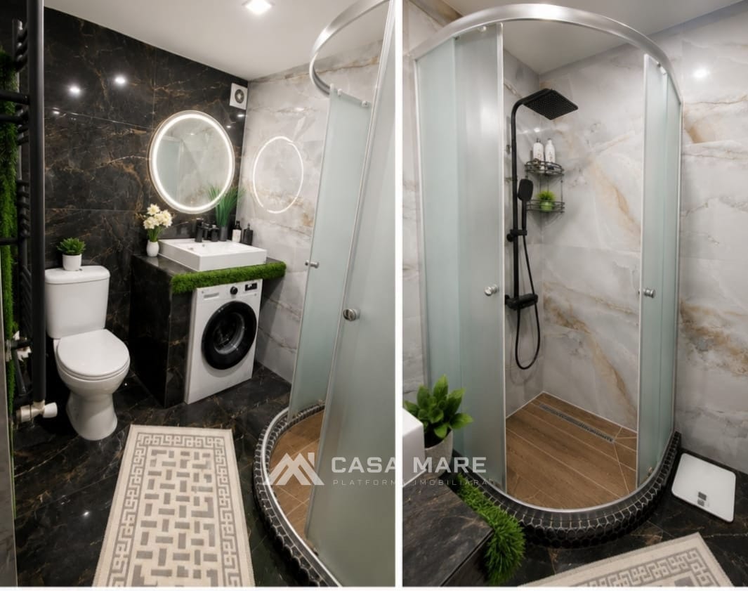 1-комнатная квартира, 46 м², Ботаника, Кишинёв 4