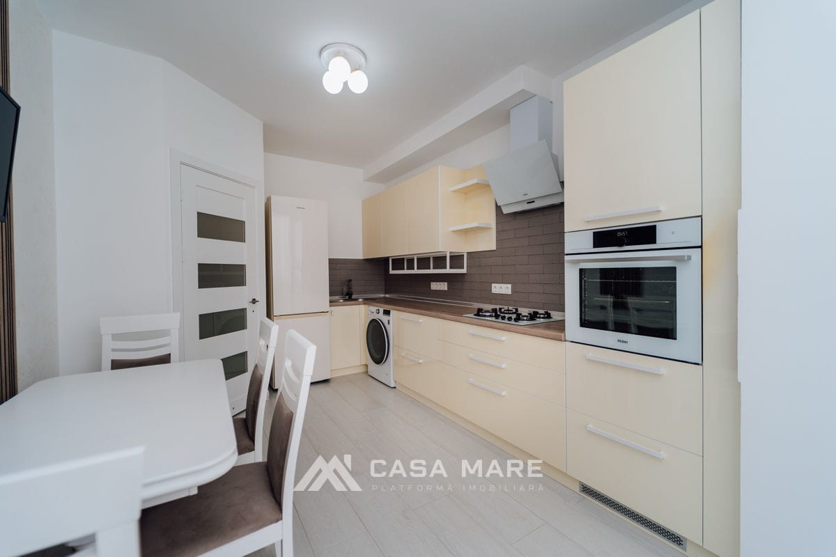 1-комнатная квартира, 49 м², Чеканы, Кишинёв 1