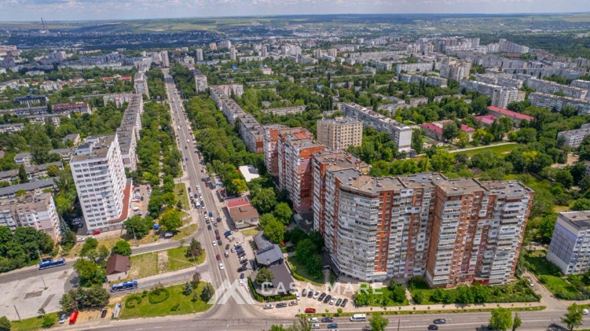 3-комнатная квартира, 70 м², Ботаника, Кишинёв 9