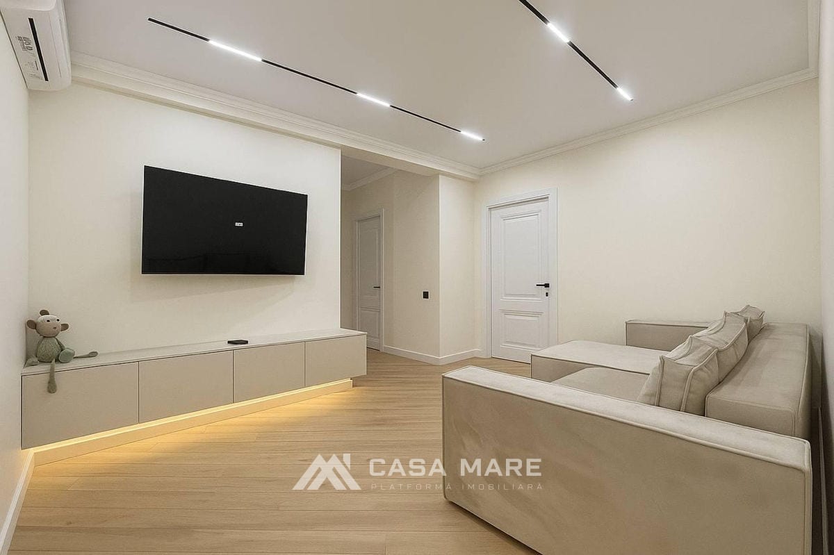 3-комнатная квартира, 85 м², Ботаника, Кишинёв 2
