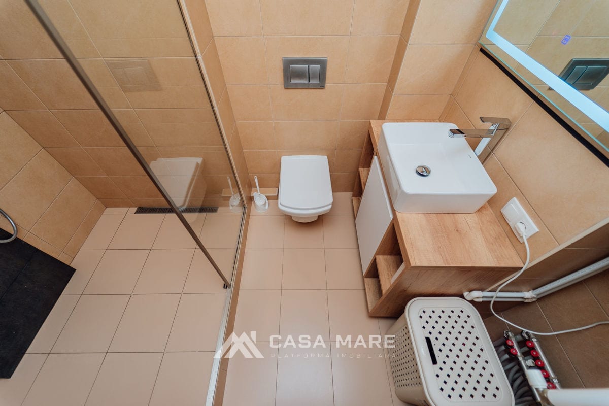 1-комнатная квартира, 49 м², Чеканы, Кишинёв 7