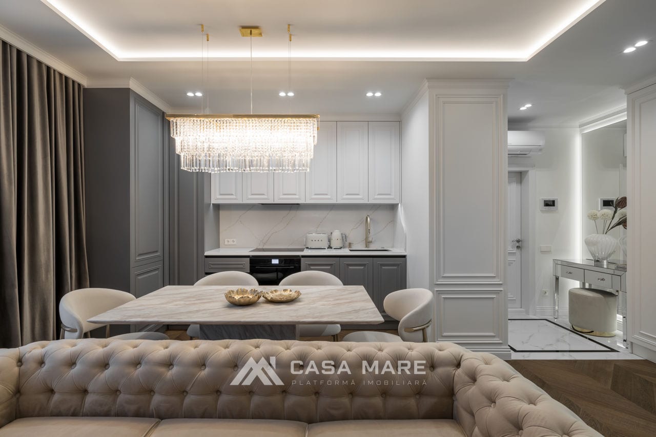 Apartament cu 2 camere, 69 m², Centru, Chișinău 3