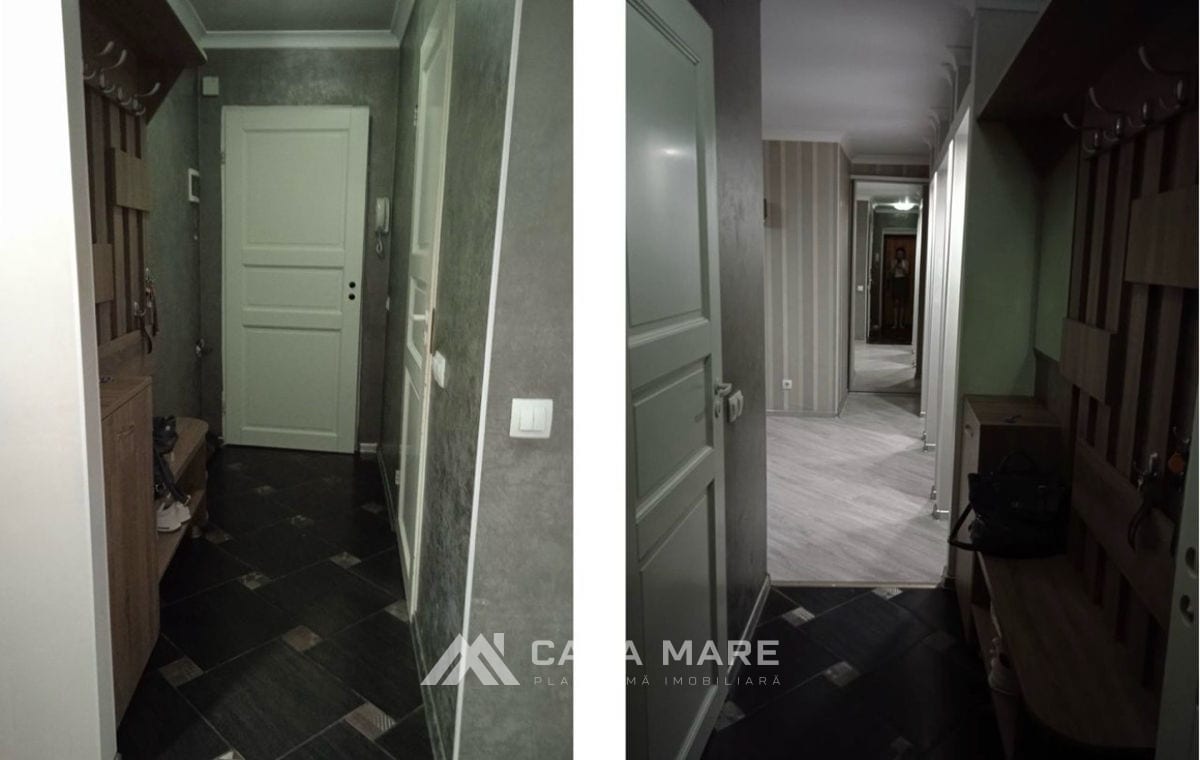 3-комнатная квартира, 51 м², Рышкановка, Кишинёв 9