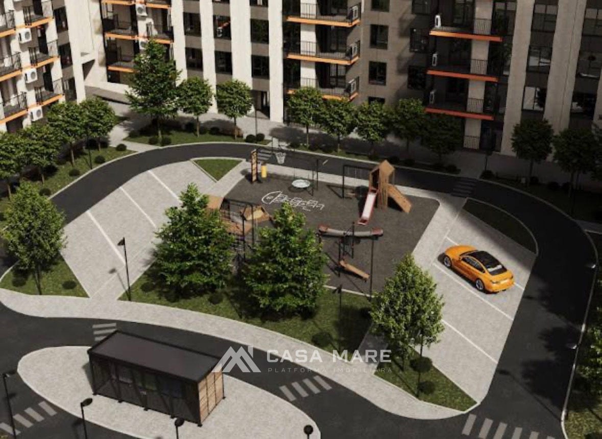 2-комнатная квартира, 65 м², Дурлешты 5