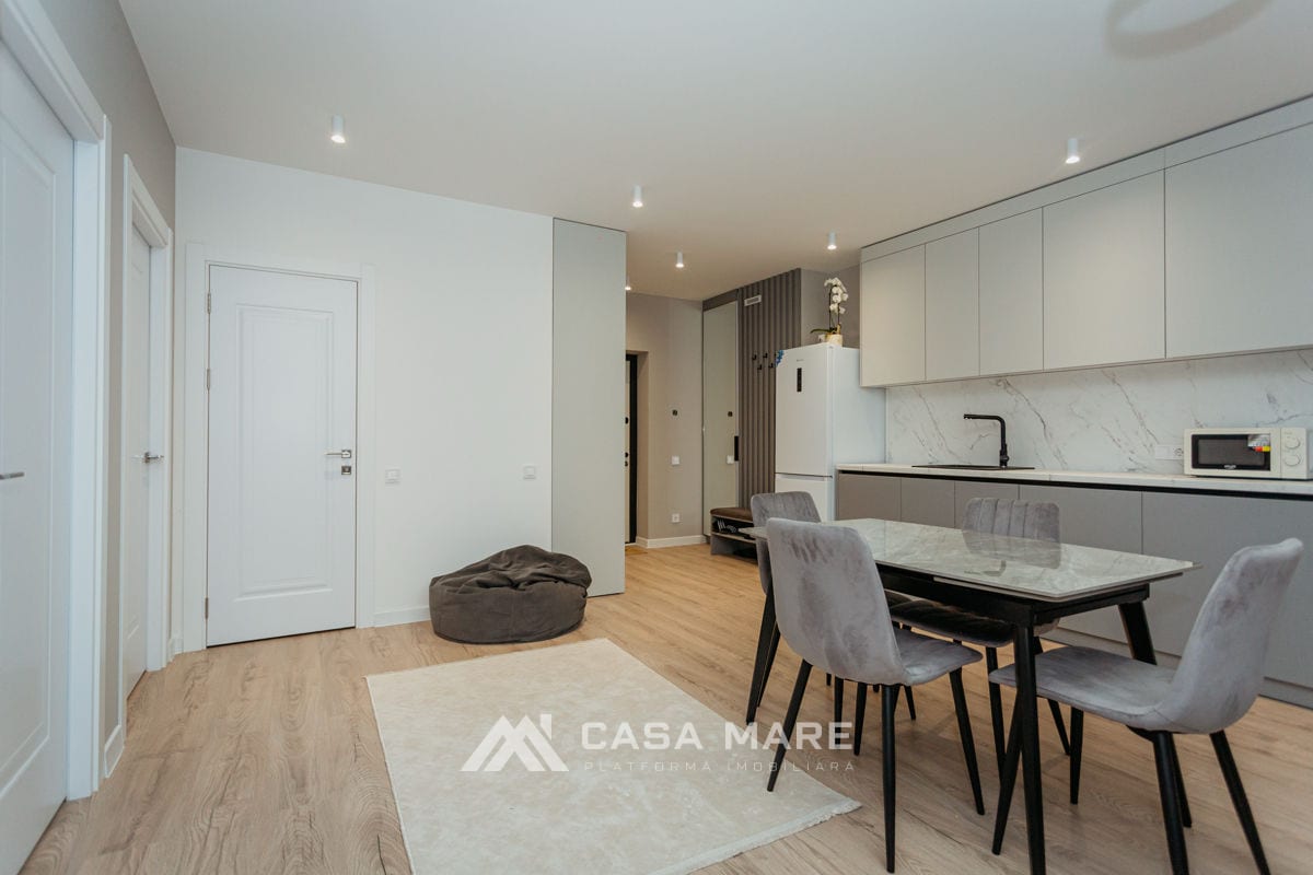 2-комнатная квартира, 60 м², Кодру 7