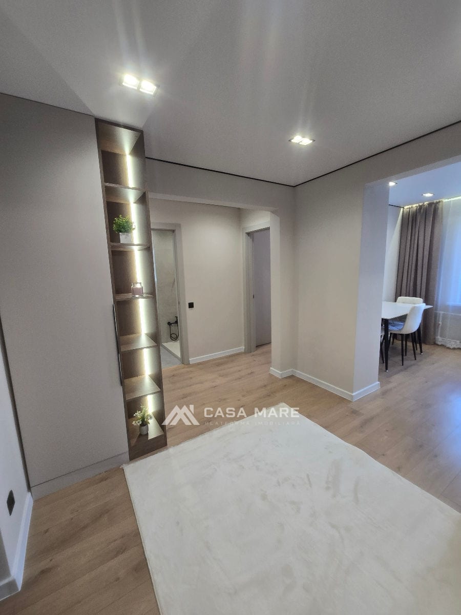 2-комнатная квартира, 55 м², Чеканы, Кишинёв 7