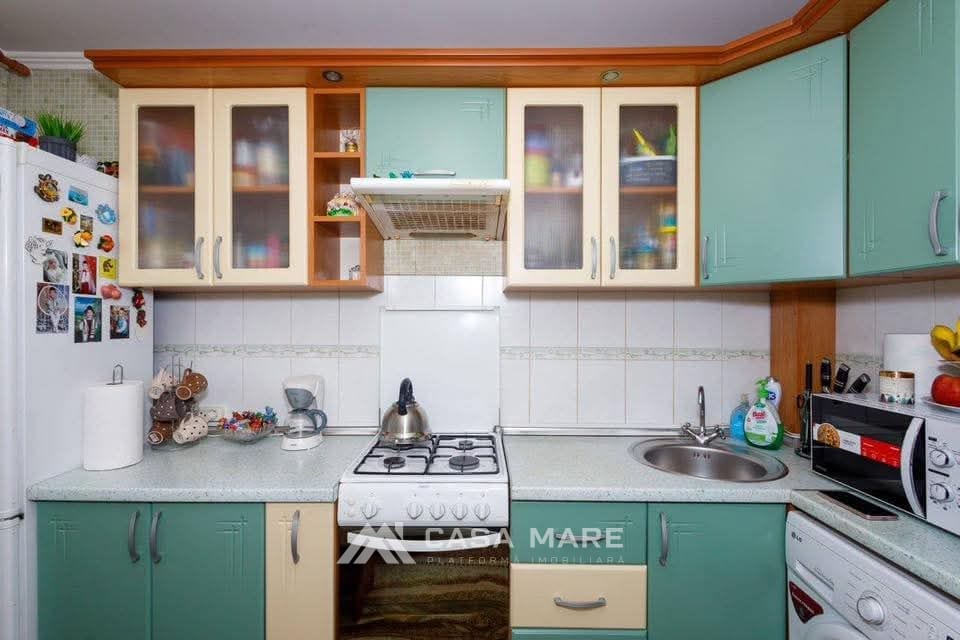 2-комнатная квартира, 58 м², Ботаника, Кишинёв 2