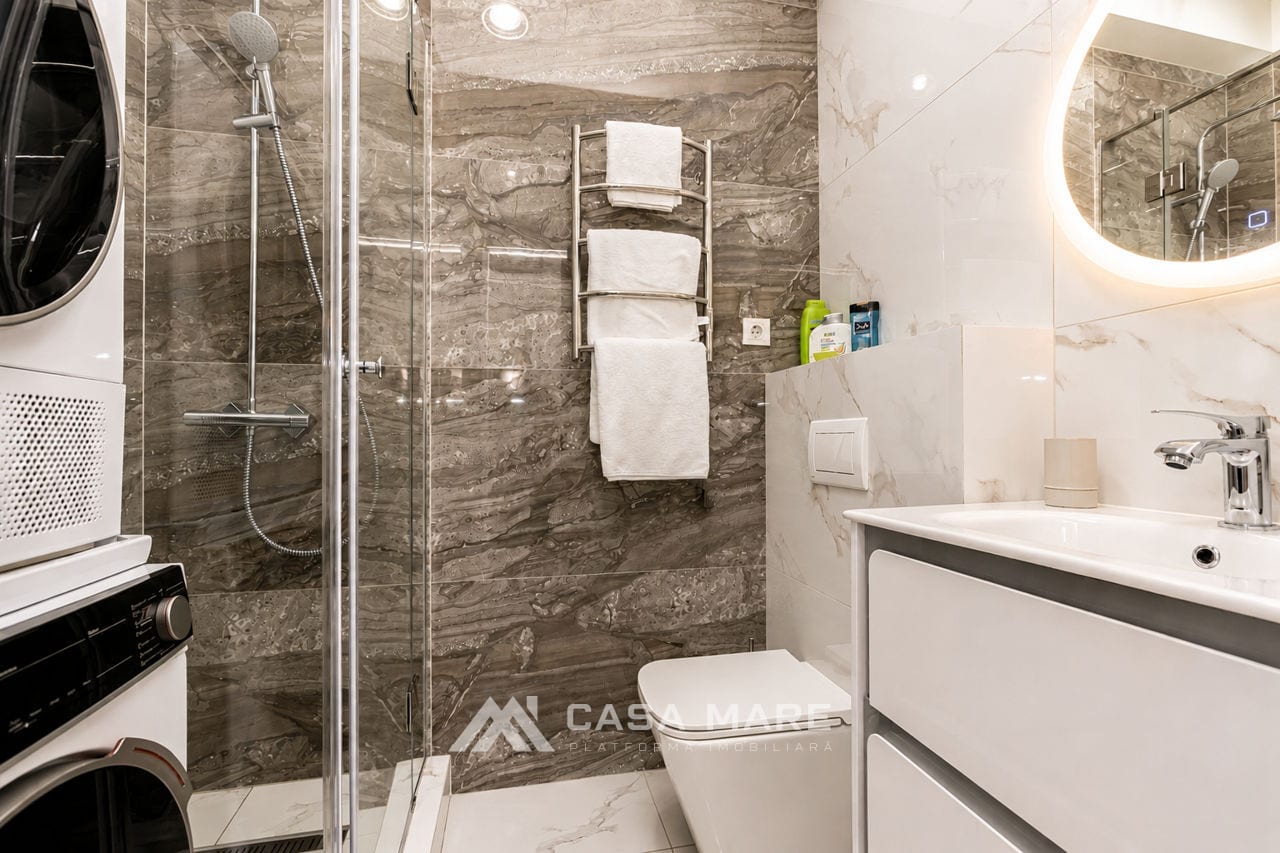1-комнатная квартира, 48 м², Центр, Кишинёв 8