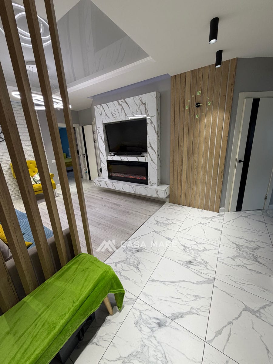 2-комнатная квартира, 85 м², Ботаника, Кишинёв 6
