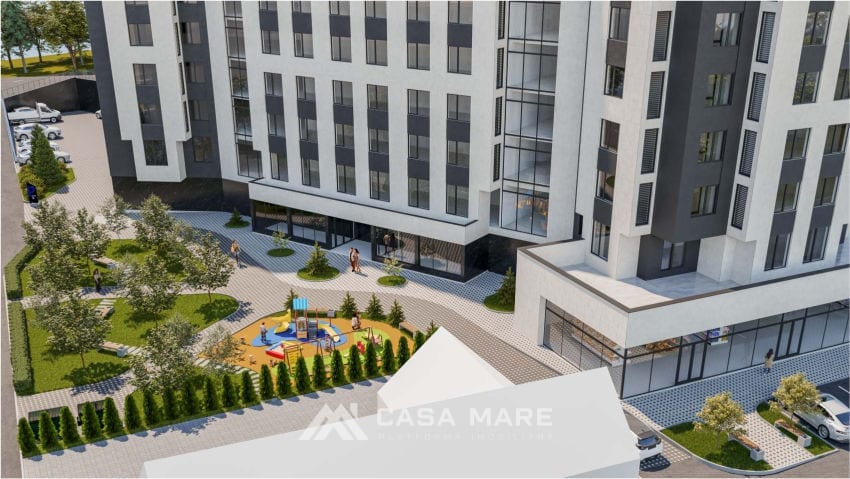 3-комнатная квартира, 80 м², Хынчешты 1