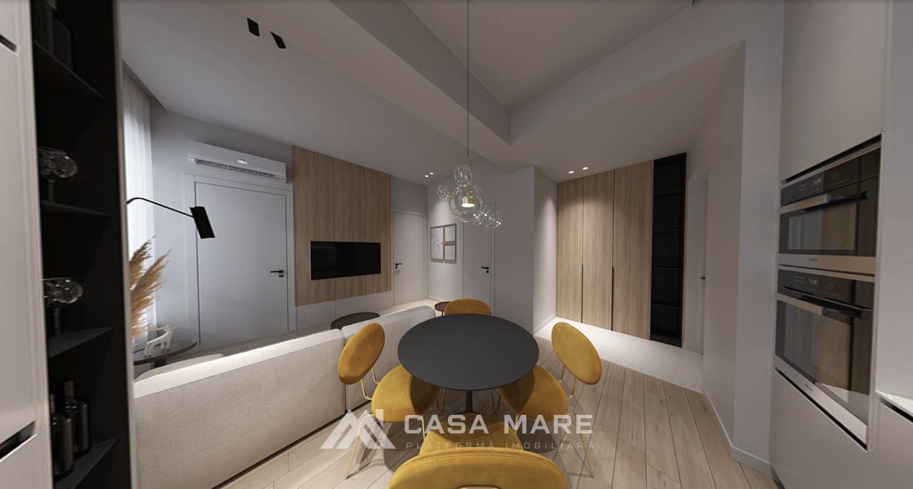 2-комнатная квартира, 46 м², Рышкановка, Кишинёв 4