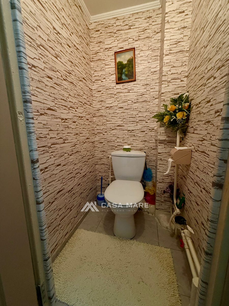 2-комнатная квартира, 56 м², Чеканы, Кишинёв 8