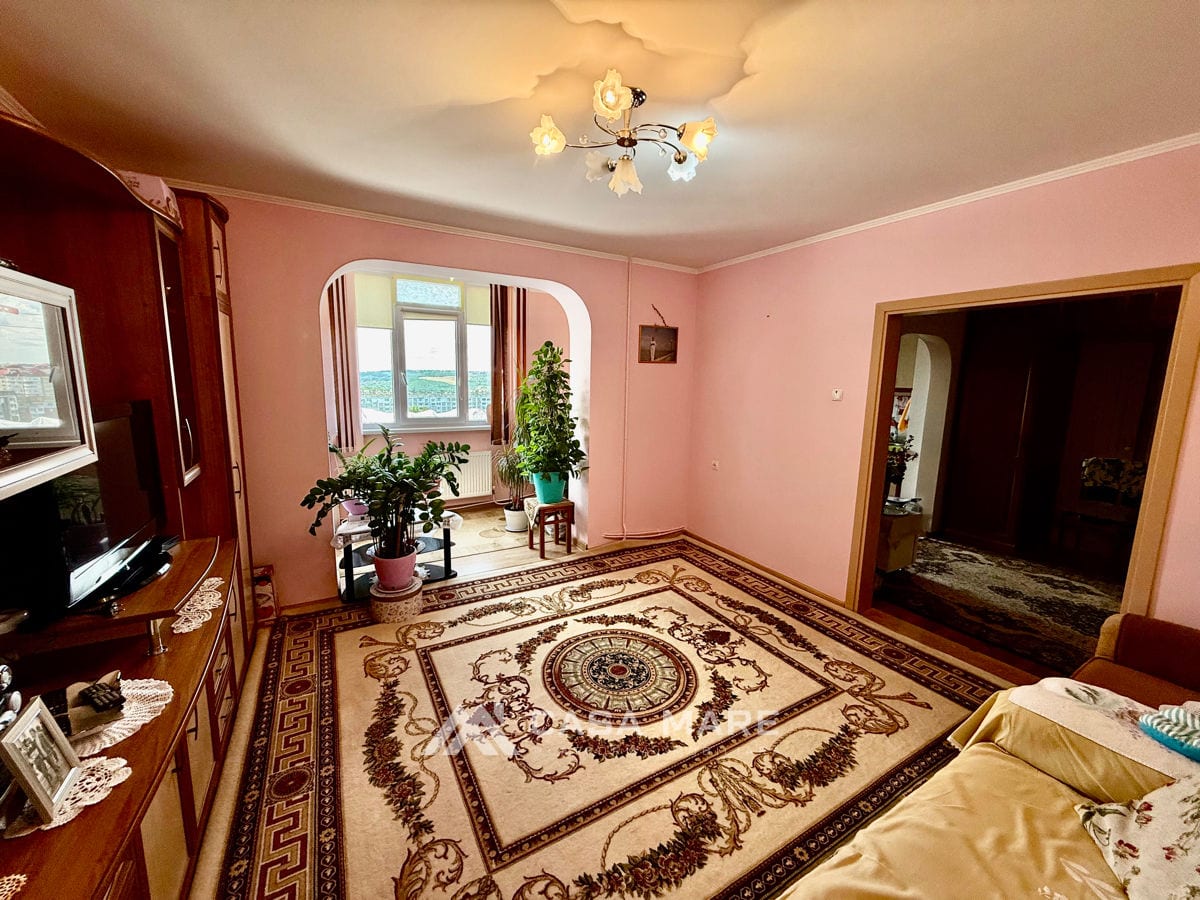 2-комнатная квартира, 56 м², Чеканы, Кишинёв 4