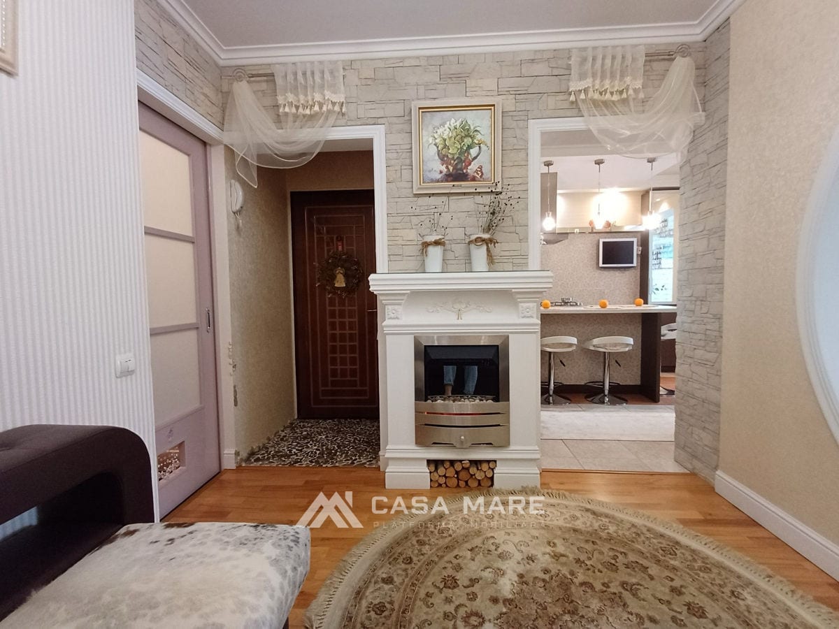 1-комнатная квартира, 40 м², Чеканы, Кишинёв 1