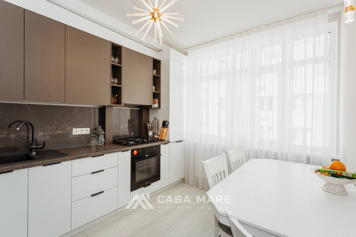 2-комнатная квартира, 70 м², Ботаника, Кишинёв 5