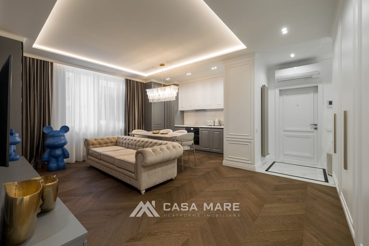2-комнатная квартира, 69 м², Центр, Кишинёв 5