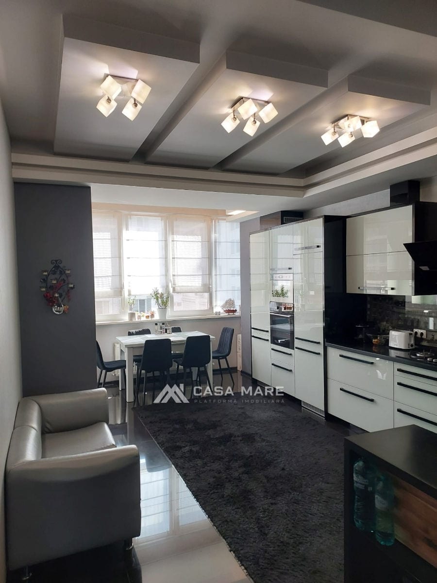 3-комнатная квартира, 111 м², Рышкановка, Кишинёв 4