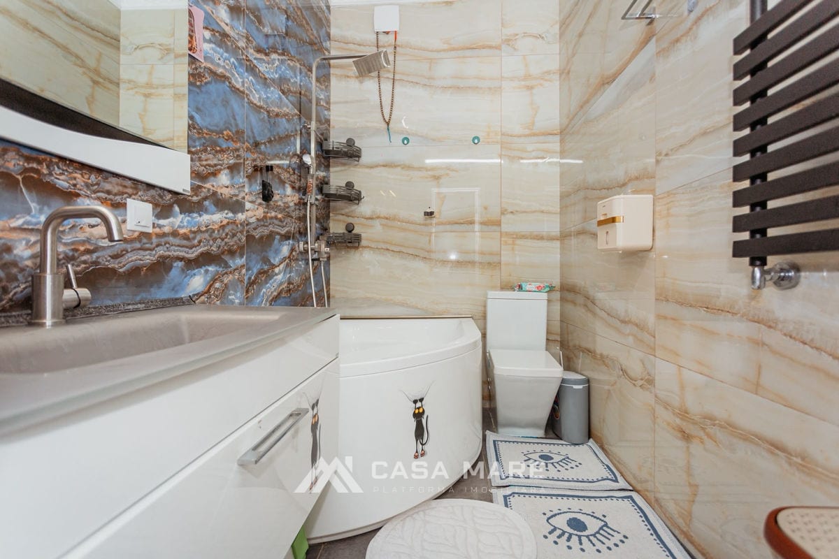 2-комнатная квартира, 65 м², Центр, Кишинёв 8