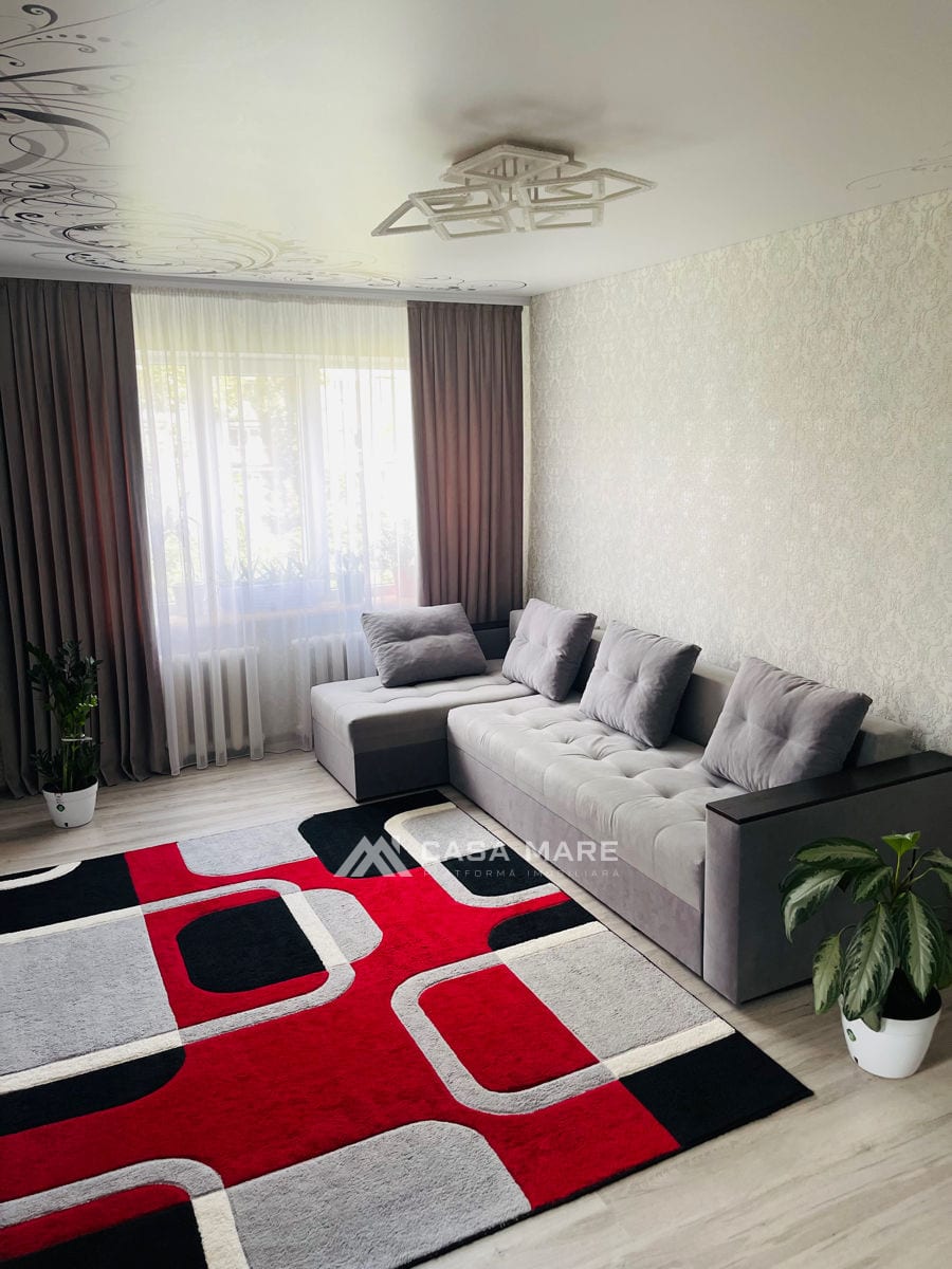 3-комнатная квартира, 74 м², 10 cartier, Bălți 2