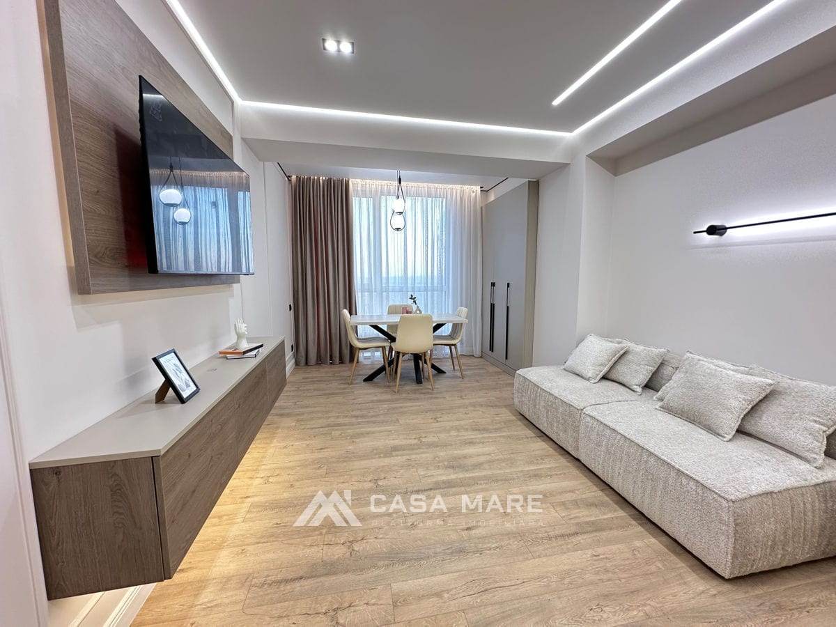 1-комнатная квартира, 49 м², Телецентр, Кишинёв 3