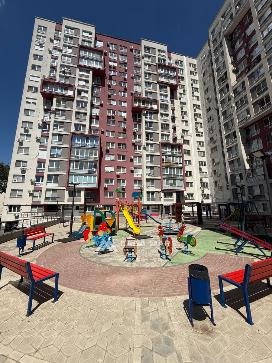 1-комнатная квартира, 51 м², Рышкановка, Кишинёв 13