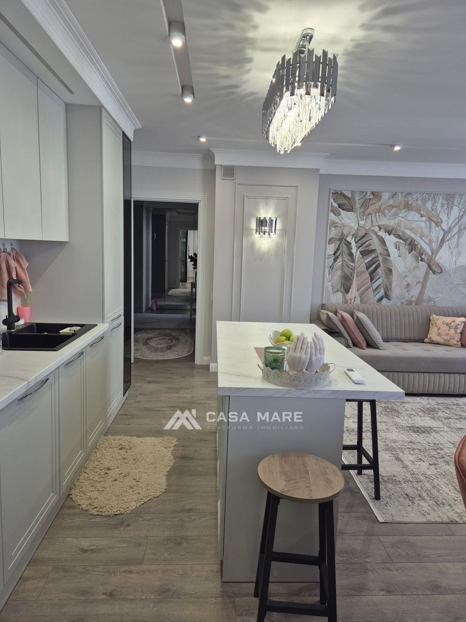 2-комнатная квартира, 79 м², Буюканы, Кишинёв 3