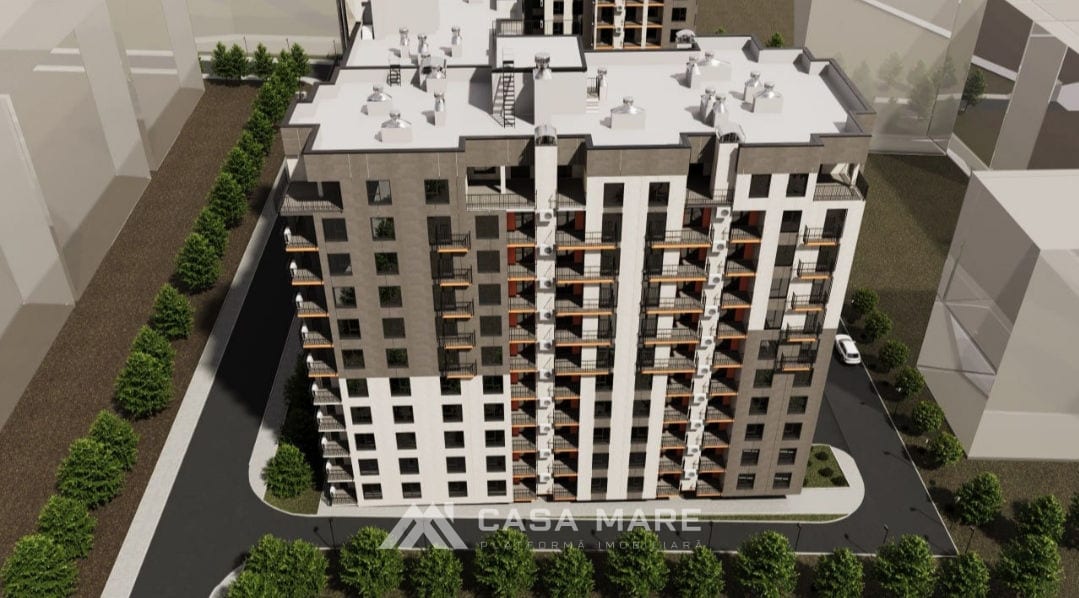 1-комнатная квартира, 47 м², Дурлешты 3
