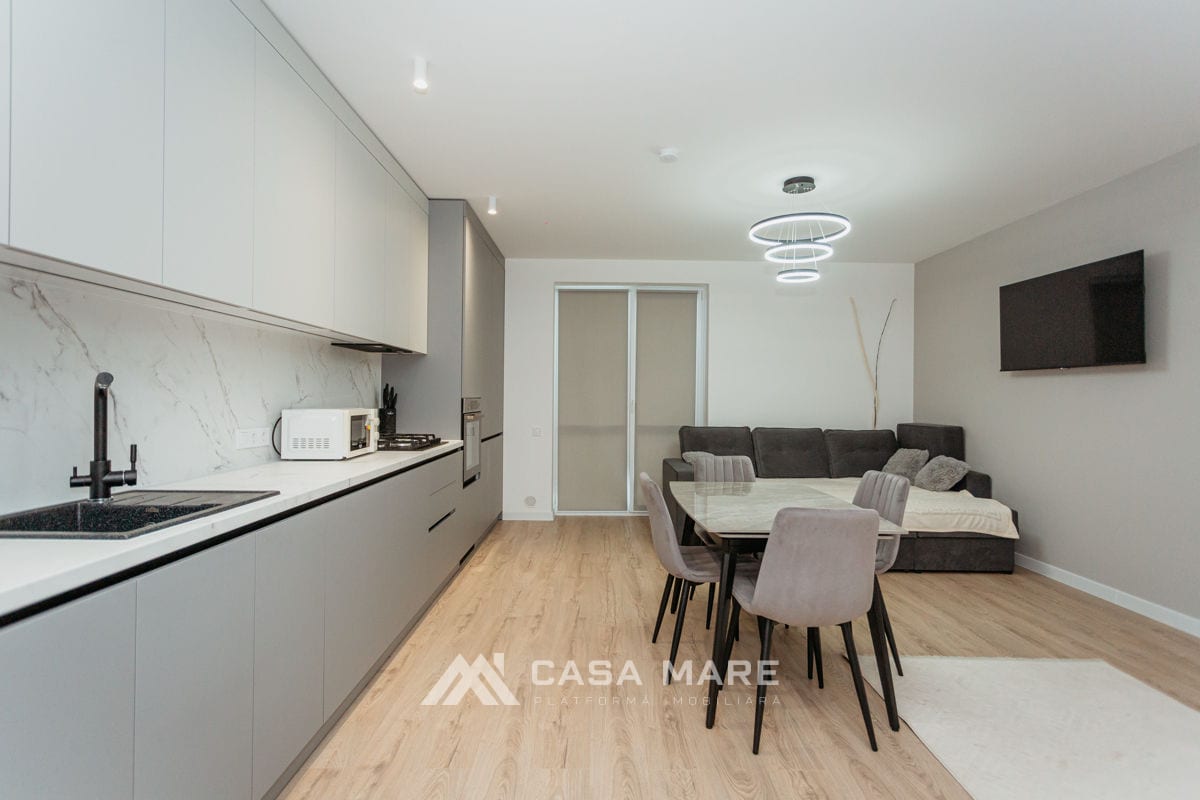 2-комнатная квартира, 60 м², Кодру 6