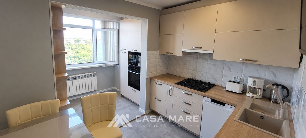 2-комнатная квартира, 50 м², Чеканы, Кишинёв 1
