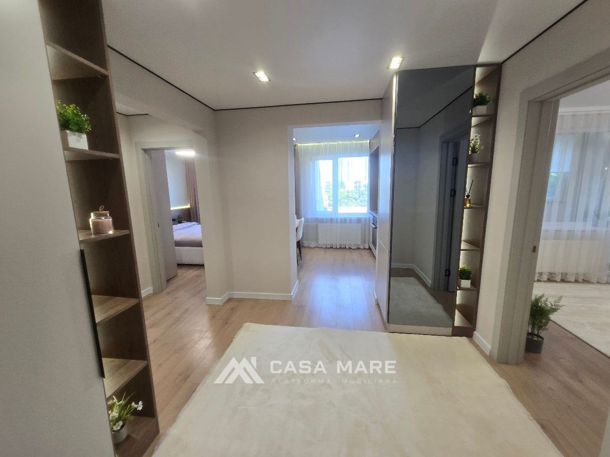 2-комнатная квартира, 55 м², Чеканы, Кишинёв 6